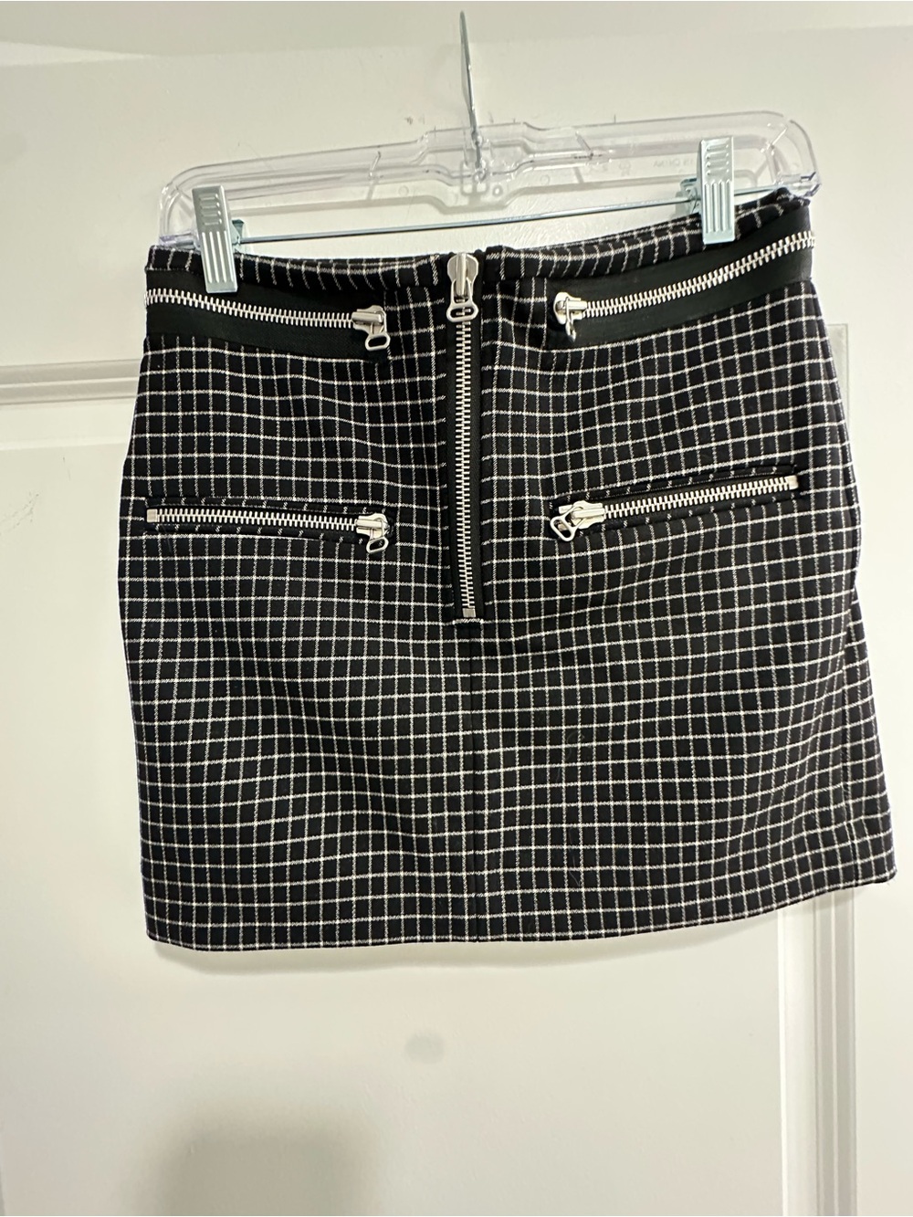 Isabel Marant Checkered Mini Skirt